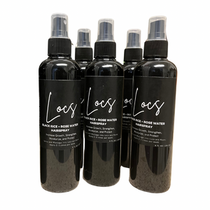 Black Rice & Rose Water Hairspray by Locs