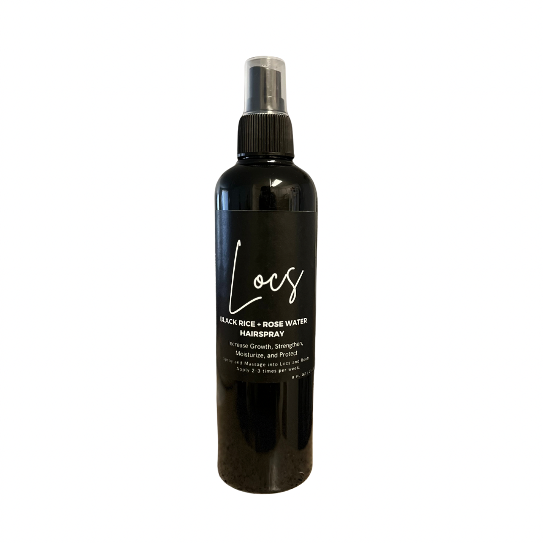 Black Rice & Rose Water Hairspray by Locs