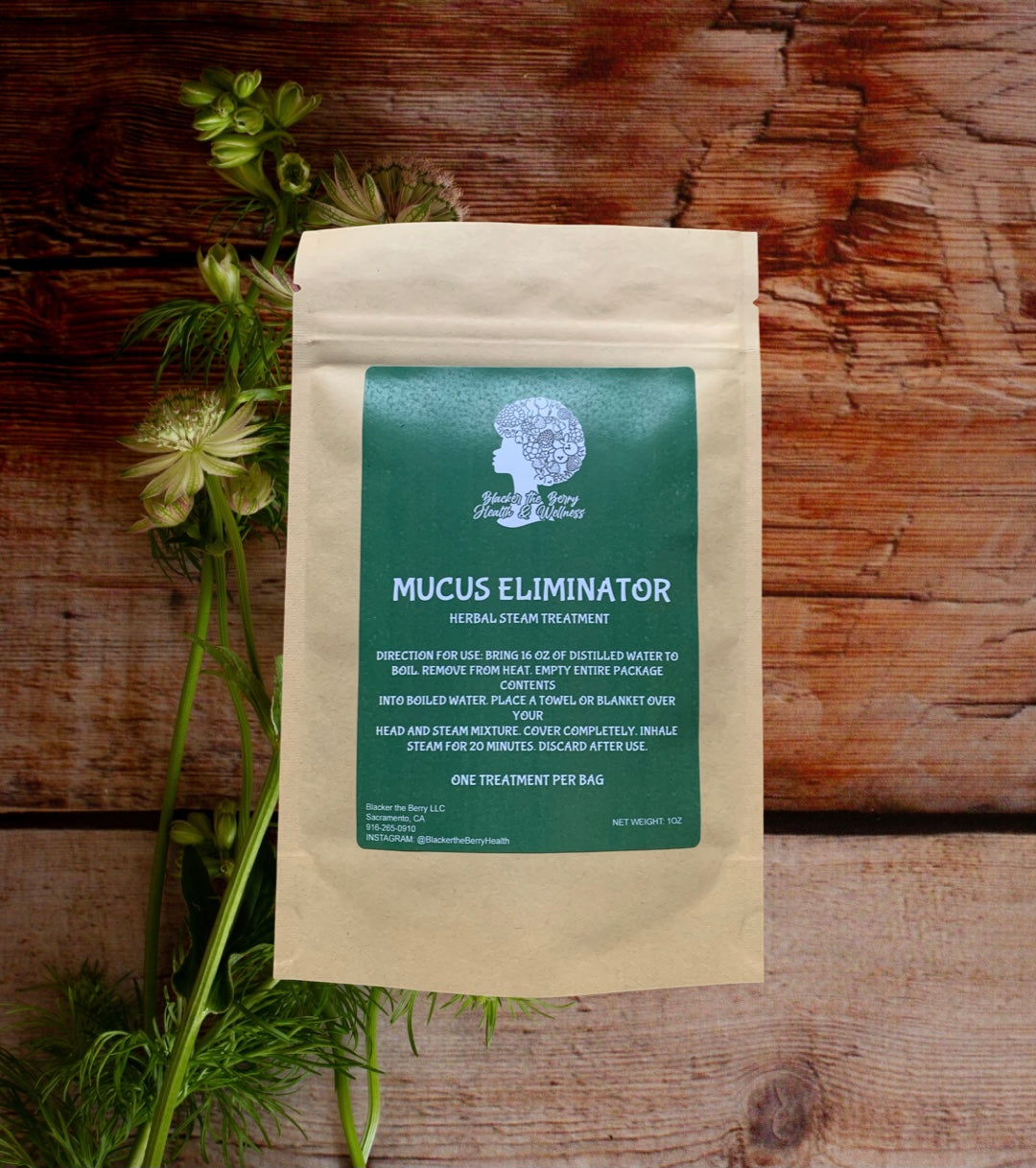 Mucus Eliminator - Herbal Steam Treatment