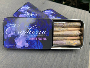 Euphoria Herbal Smoke Blend Pre-rolled 5 pack